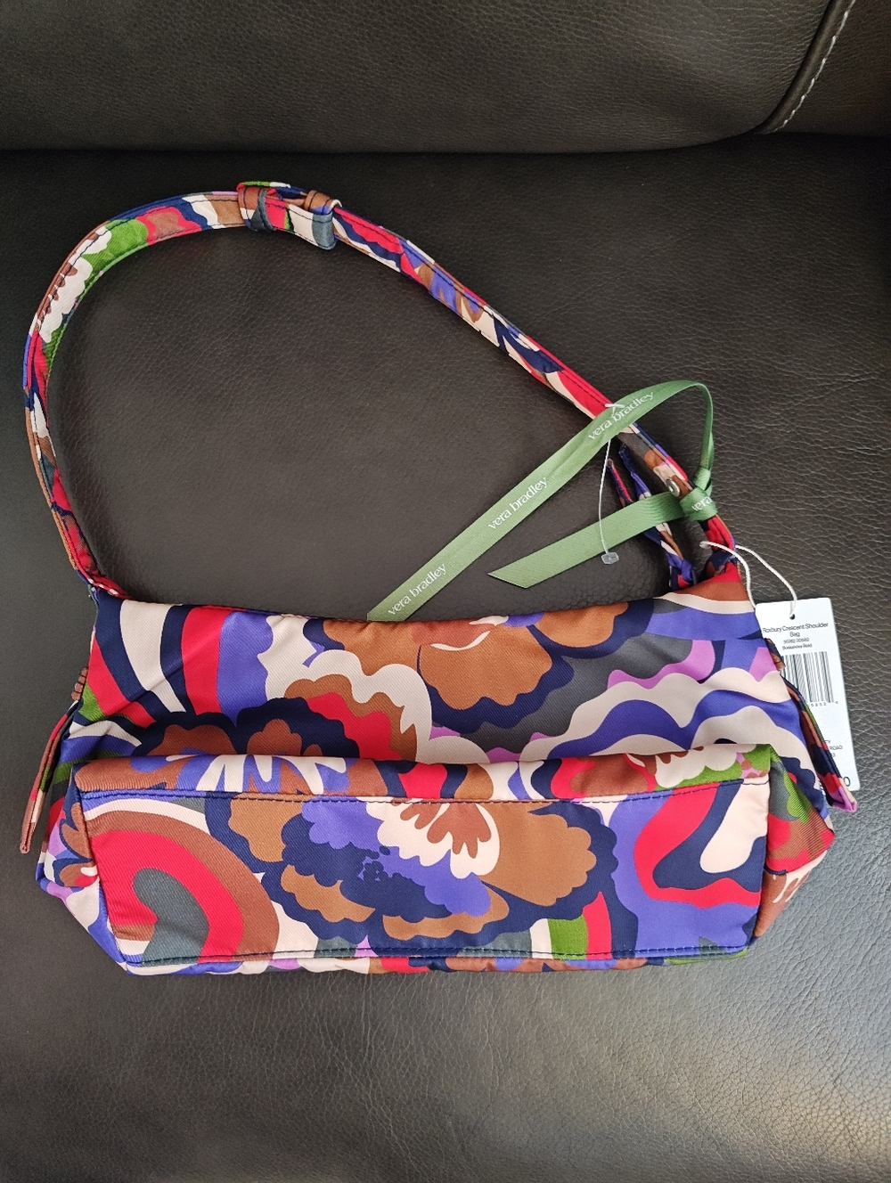 Vera Bradley Colorful Abstract Floral Shoulder Bag